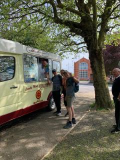 Ice cream stop in Bideford